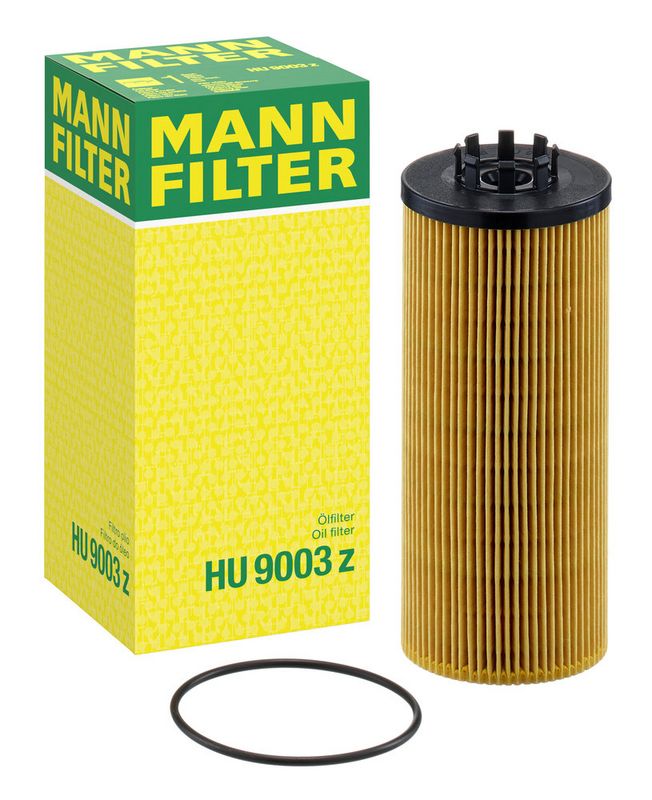 Metal-free oil filter element