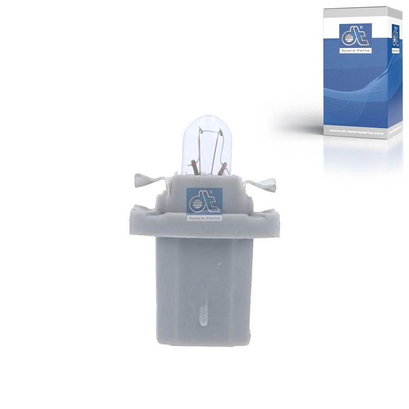  Sockellampe DT Spare Parts 1.21580 Sockellampe, 24 V, 1,2 W, B8,5d, grey