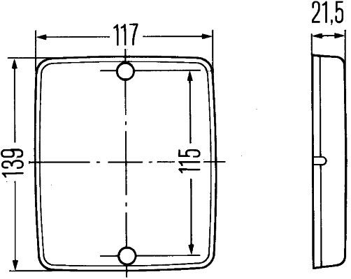 HELLA Rückstrahler