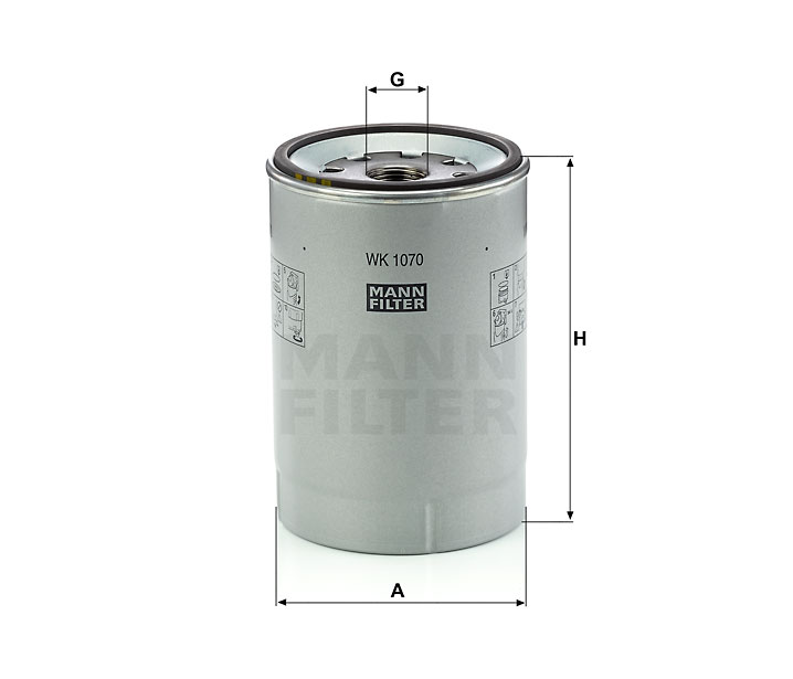 spin-on fuel filter