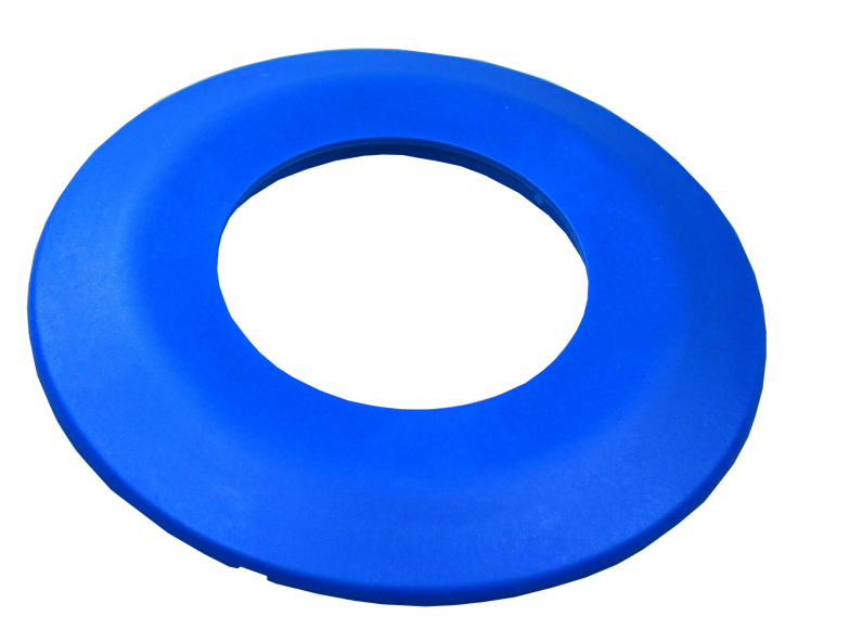 Cadre avant rond bleu