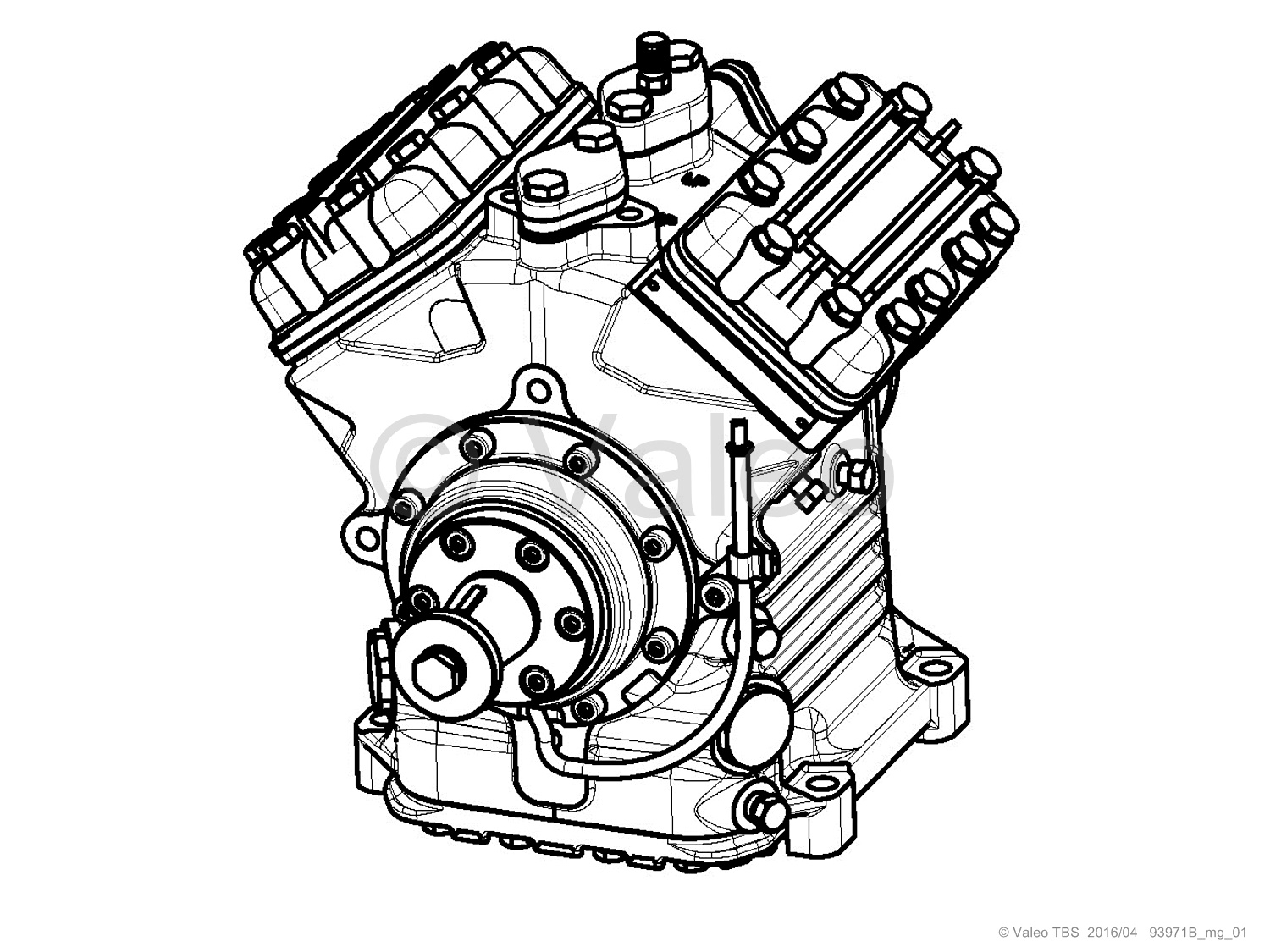 VERDICHTER FKX 40/470K  VOLT: 24V ohne Serviceventile