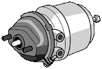 Kombizylinder (Scheibe)  BS8431