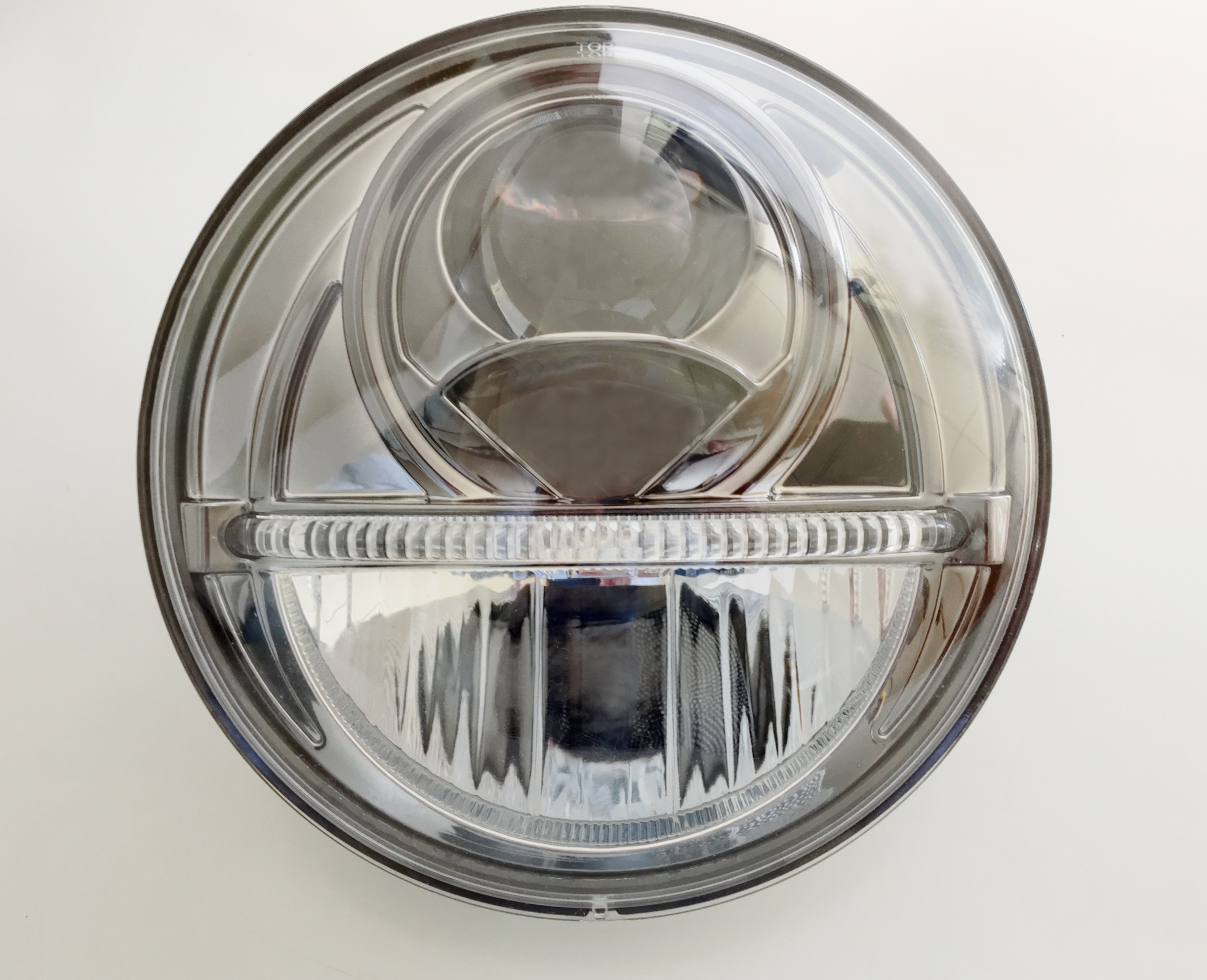 7Z_2G Nolden 7" Bi-LED headlight matt black 7ZG2-AFTP-SM