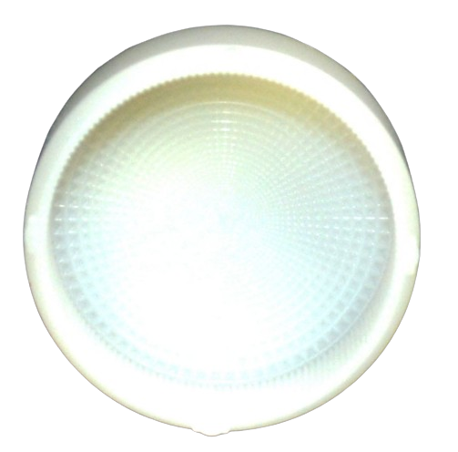 Textkappe zu Druckhaube rund, erhöht