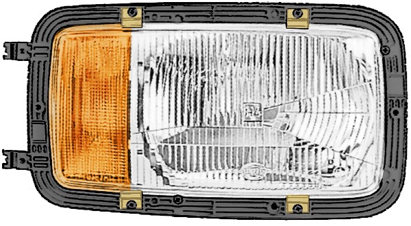 HELLA Hauptscheinwerfer re HELLA Hauptscheinwerfer re