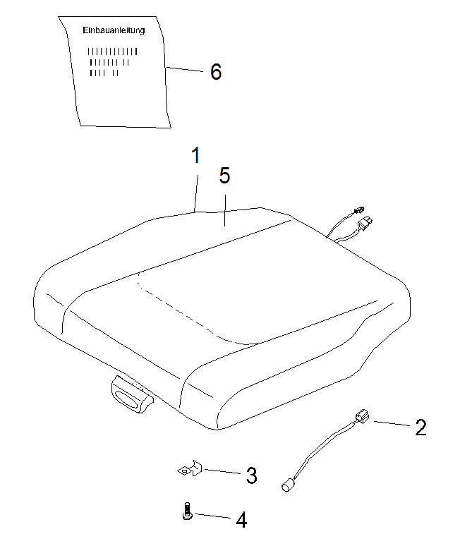 944917-02 Kit climat pièce de siège
