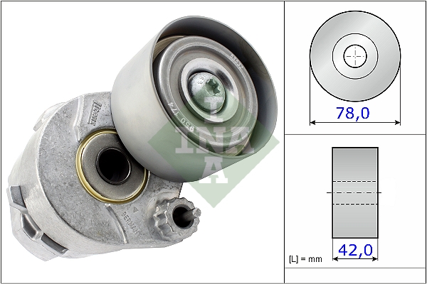 LUK5310604300 Tension pulley V-belt