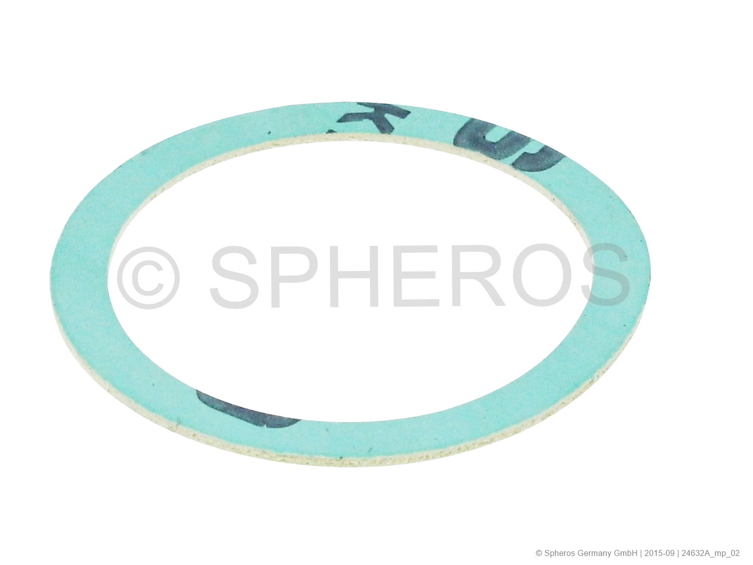 Flanschdichtung rund ⌀a 42 mm / ⌀i34 mm / D=1 mm  Flanschdichtung rund ⌀a 42 mm / ⌀i34 mm / D=1 mm