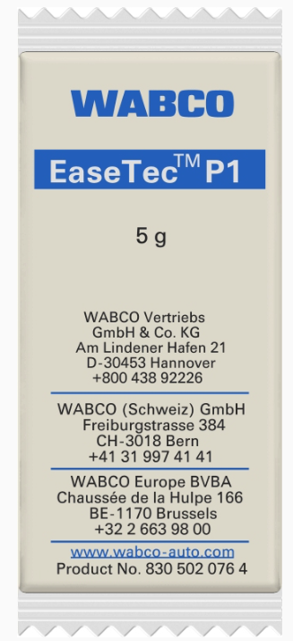 83050207645 Wabco Grease WABCO EaseTec P1 - 5g 8305020764