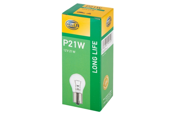 HELLA Kugellampe 12V 12V P21W LL BA15s