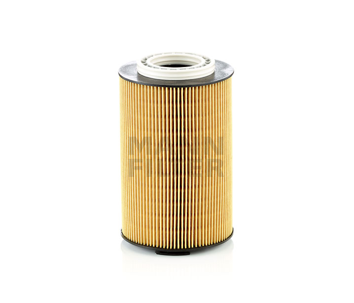 Metal-free oil filter element