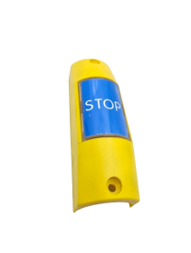TASTER STOP gelb / blau Rohrmontage