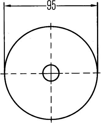 HELLA Rückstrahler hi