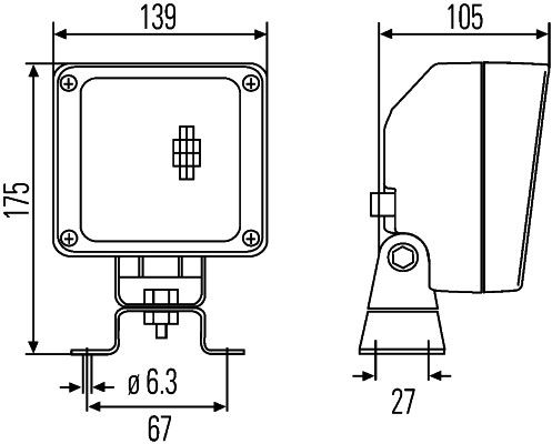 Arbeitsscheinwerfer