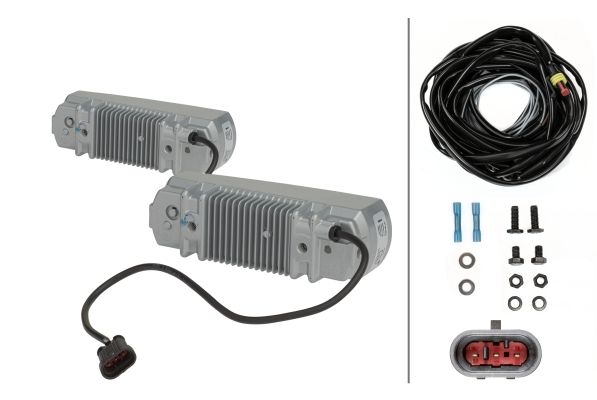 HELLA LED Tagfahrleuchtensatz 12V 24V ECE SET 2PT009496801 NEU OE