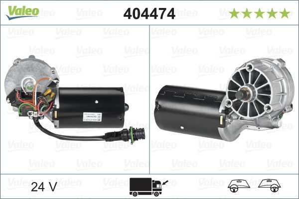 Wischermotor 24V