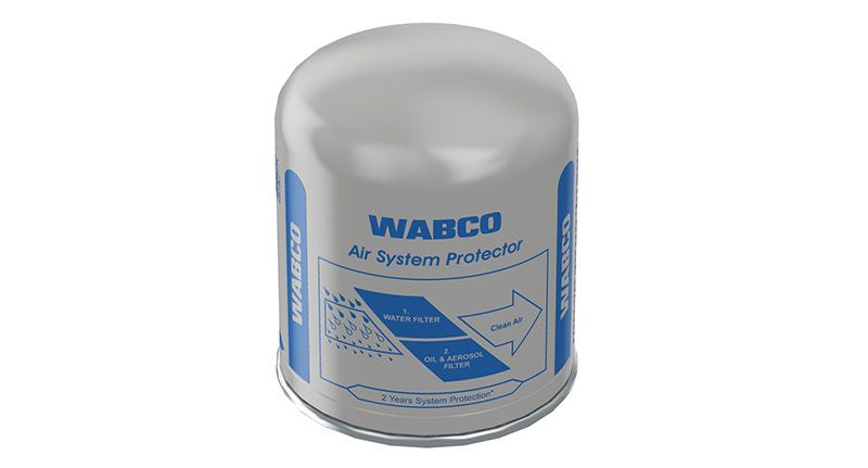WABCO Lufttrocknerpatrone Filter Kartusche Silber 4329012232