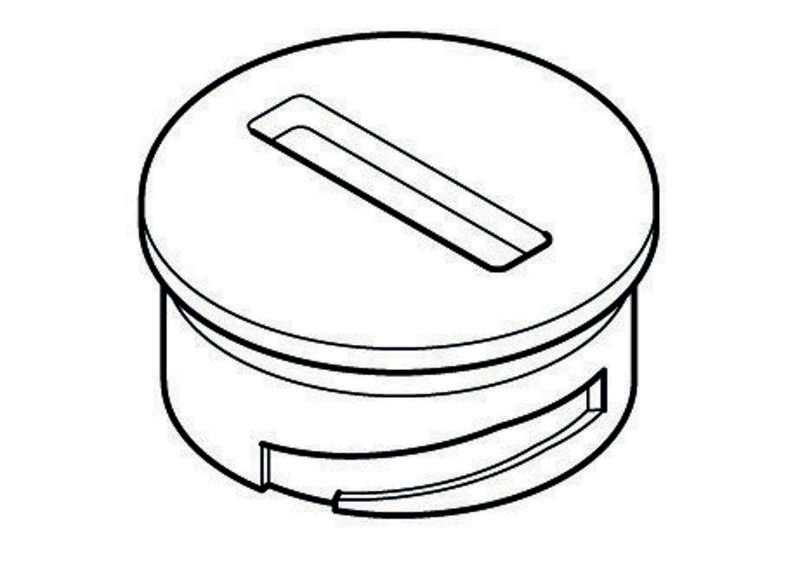 T91 Batteriefachdeckel mit Rastung