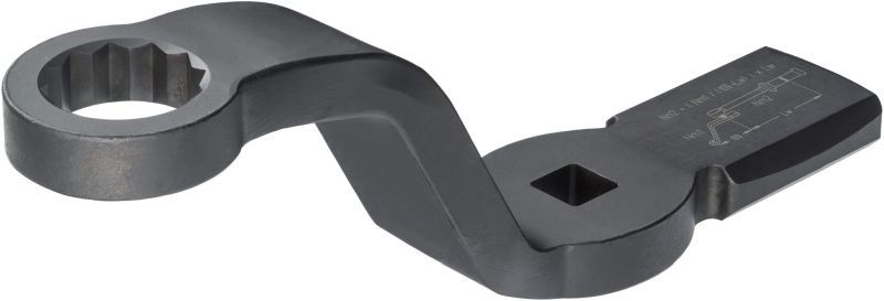Schlag-Ringschlüssel Gewicht 634g SW 24